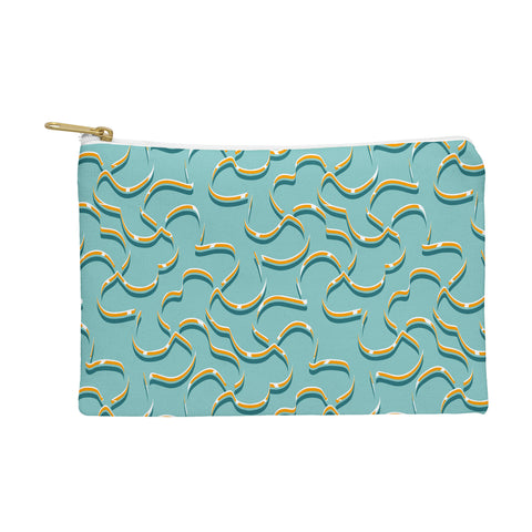 Wagner Campelo ORGANIC LINES YELLOW BLUE Pouch