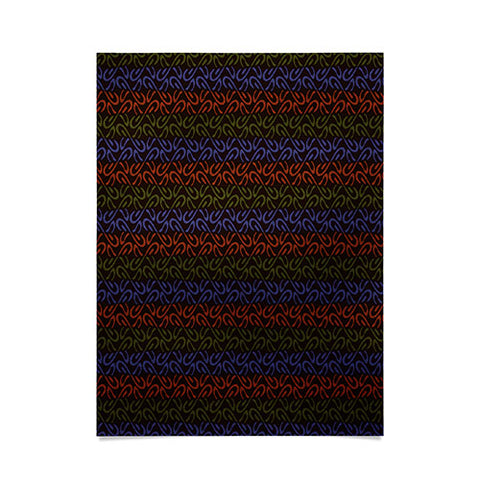 Wagner Campelo Organic Stripes 1 Poster