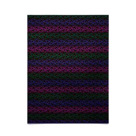 Wagner Campelo Organic Stripes 4 Poster
