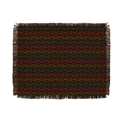 Wagner Campelo Organic Stripes 5 Throw Blanket