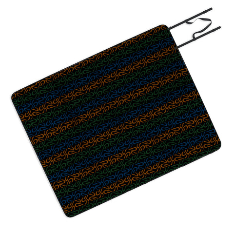 Wagner Campelo Organic Stripes 6 Picnic Blanket