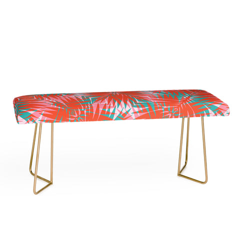 Wagner Campelo PALM GEO FLAMINGO Bench
