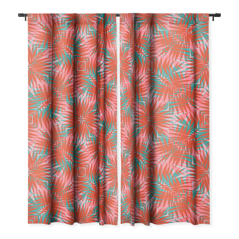 Wagner Campelo PALM GEO FLAMINGO Blackout Non Repeat