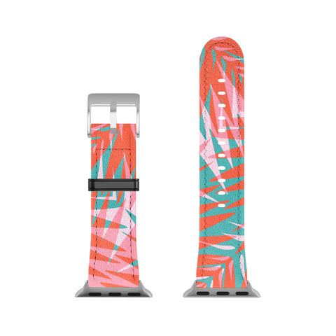 Wagner Campelo PALM GEO FLAMINGO Apple Watch Band