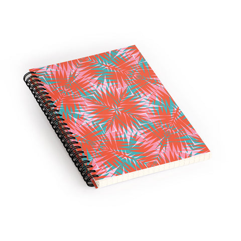 Wagner Campelo PALM GEO FLAMINGO Spiral Notebook