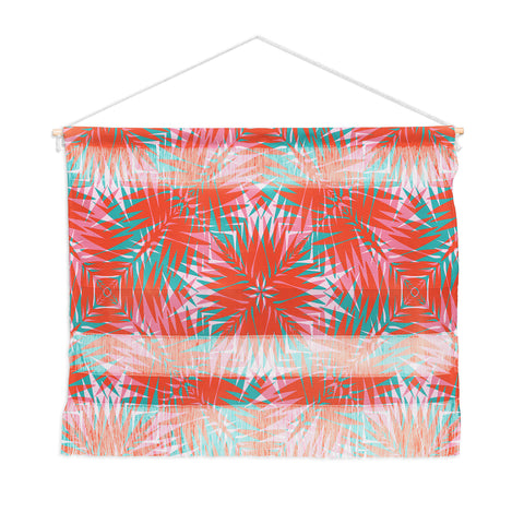 Wagner Campelo PALM GEO FLAMINGO Wall Hanging Landscape