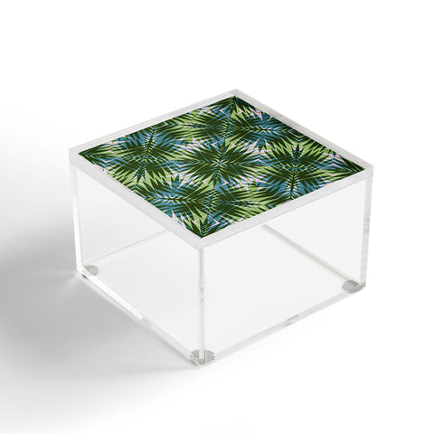 Wagner Campelo PALM GEO GREEN Acrylic Box