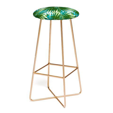 Wagner Campelo PALM GEO GREEN Bar Stool