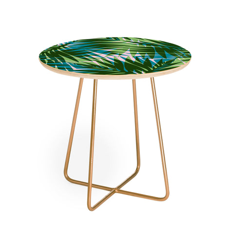 Wagner Campelo PALM GEO GREEN Round Side Table