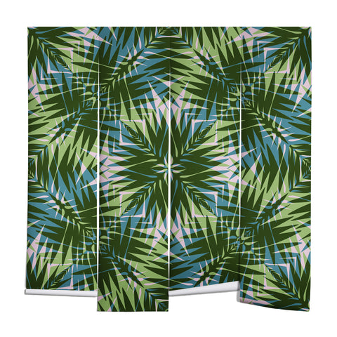 Wagner Campelo PALM GEO GREEN Wall Mural