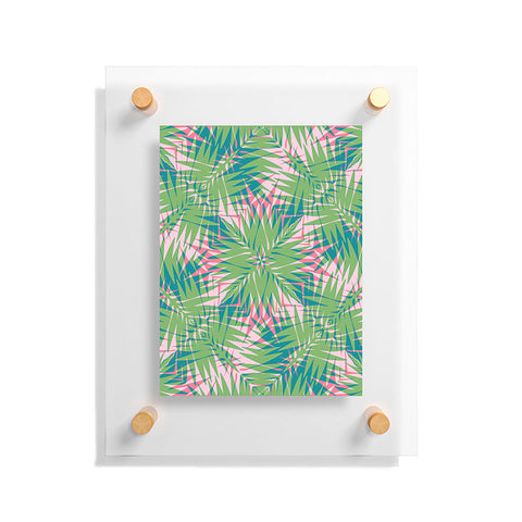 Wagner Campelo PALM GEO LIME Floating Acrylic Print