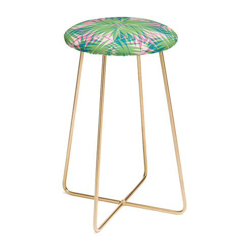 Wagner Campelo PALM GEO LIME Counter Stool