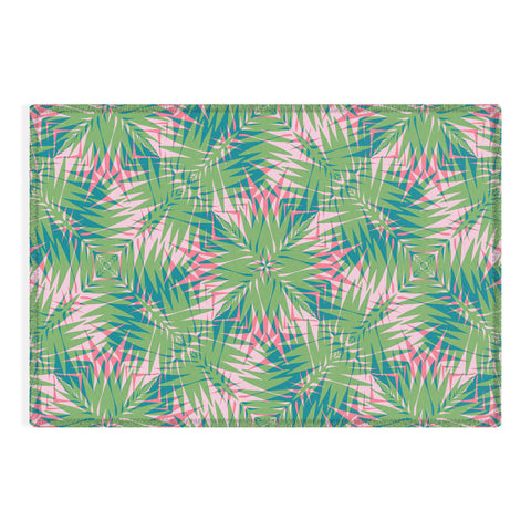 Wagner Campelo PALM GEO LIME Outdoor Rug
