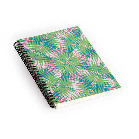 Wagner Campelo PALM GEO LIME Spiral Notebook