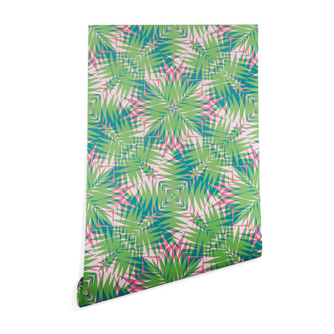 Wagner Campelo PALM GEO LIME Wallpaper