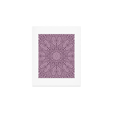 Wagner Campelo RITUAL BOHO LAVANDER Art Print