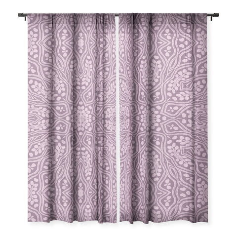 Wagner Campelo RITUAL BOHO LAVANDER Sheer Non Repeat