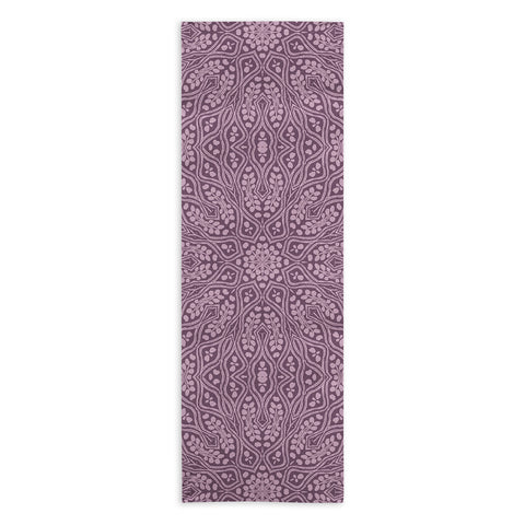 Wagner Campelo RITUAL BOHO LAVANDER Yoga Towel