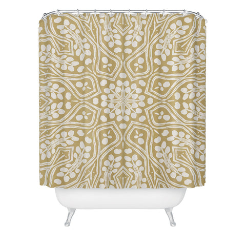 Wagner Campelo RITUAL BOHO PUTTY Shower Curtain