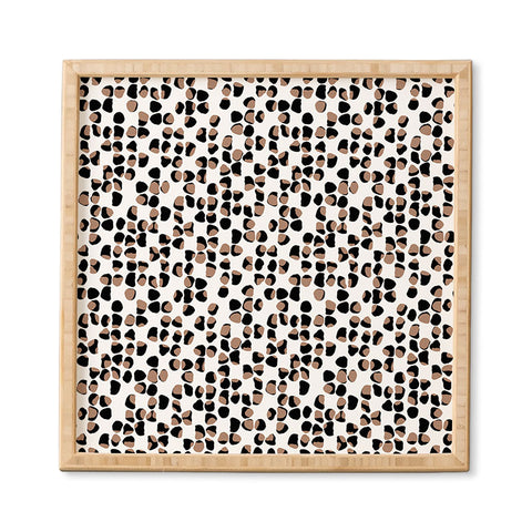 Wagner Campelo Rock Dots 1 Framed Wall Art