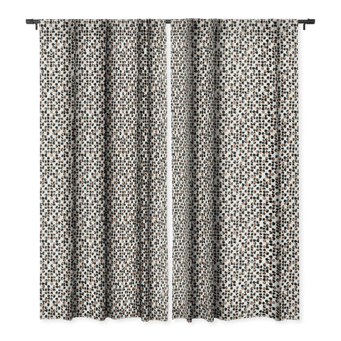 Wagner Campelo Rock Dots 1 Blackout Window Curtain