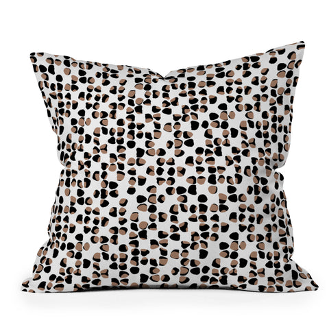 Wagner Campelo Rock Dots 1 Throw Pillow
