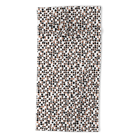 Wagner Campelo Rock Dots 1 Beach Towel