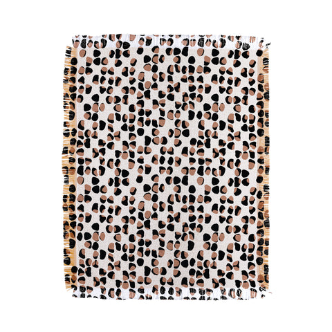 Wagner Campelo Rock Dots 1 Throw Blanket