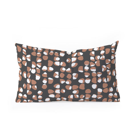 Wagner Campelo Rock Dots 4 Oblong Throw Pillow