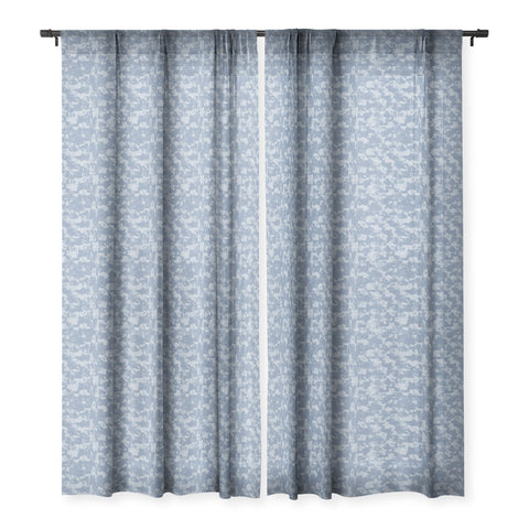 Wagner Campelo Sands in Blue Sheer Window Curtain