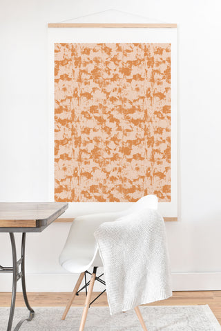 Wagner Campelo Sands in Orange Art Print And Hanger