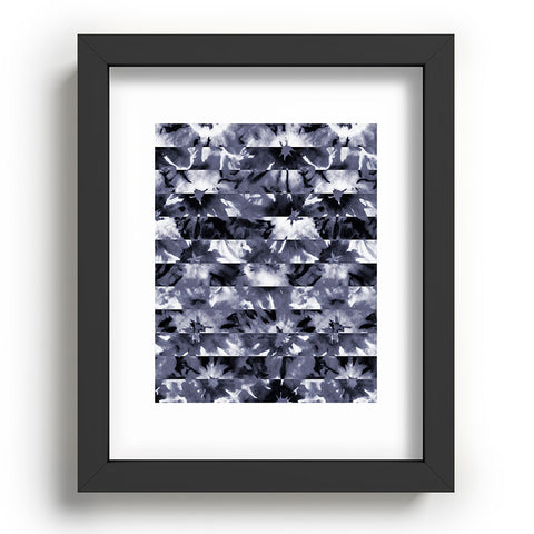 Wagner Campelo SHIBORI STRIPES BLACK Recessed Framing Rectangle