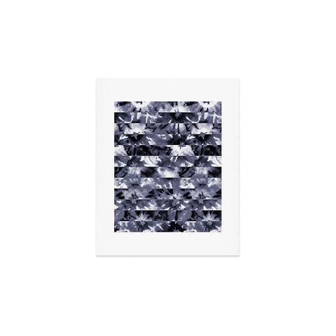 Wagner Campelo SHIBORI STRIPES BLACK Art Print