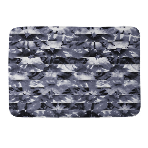 Wagner Campelo SHIBORI STRIPES BLACK Memory Foam Bath Mat