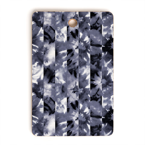 Wagner Campelo SHIBORI STRIPES BLACK Cutting Board Rectangle