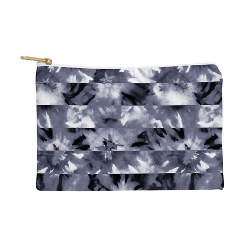 Wagner Campelo SHIBORI STRIPES BLACK Pouch