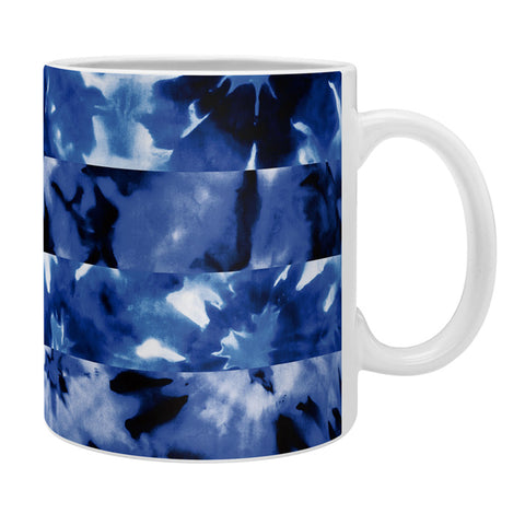 Wagner Campelo SHIBORI STRIPES INDIGO Coffee Mug