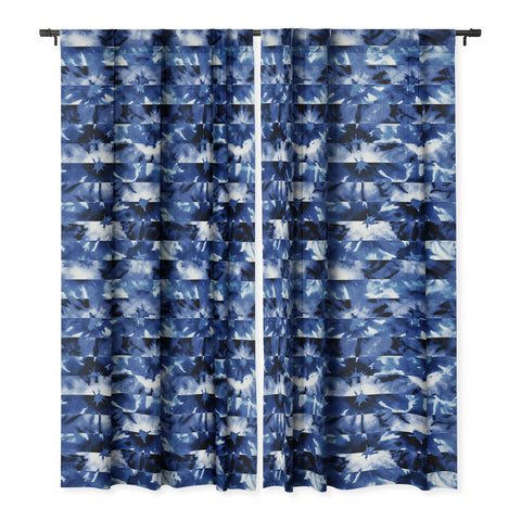 Wagner Campelo SHIBORI STRIPES INDIGO Blackout Non Repeat