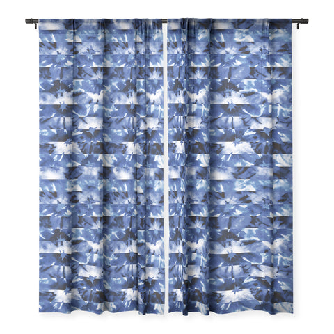 Wagner Campelo SHIBORI STRIPES INDIGO Sheer Non Repeat