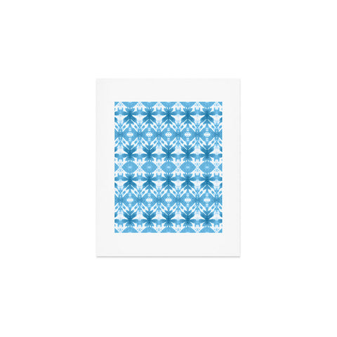 Wagner Campelo SHIBORI TRIBAL DENIM Art Print