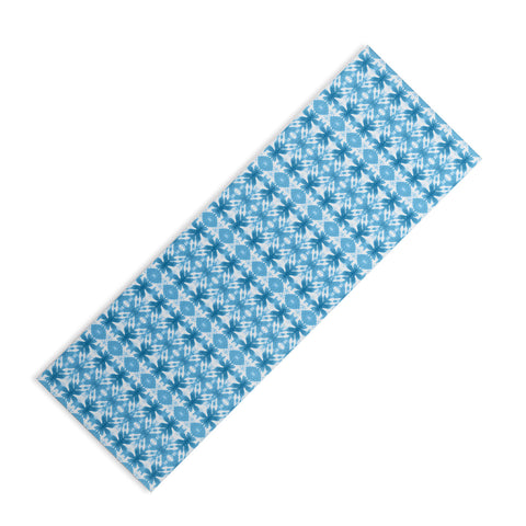 Wagner Campelo SHIBORI TRIBAL DENIM Yoga Mat