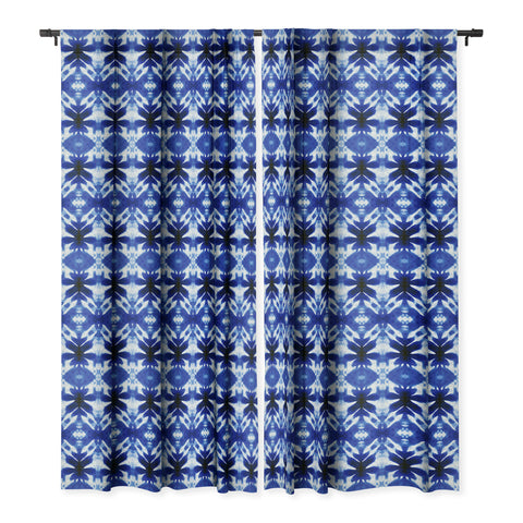 Wagner Campelo SHIBORI TRIBAL INDIGO Blackout Non Repeat