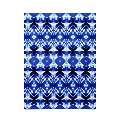 Wagner Campelo SHIBORI TRIBAL INDIGO Poster
