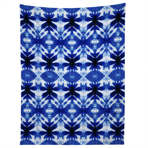Wagner Campelo SHIBORI TRIBAL INDIGO Tapestry