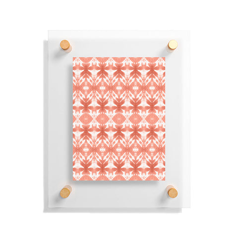 Wagner Campelo SHIBORI TRIBAL ROSE Floating Acrylic Print