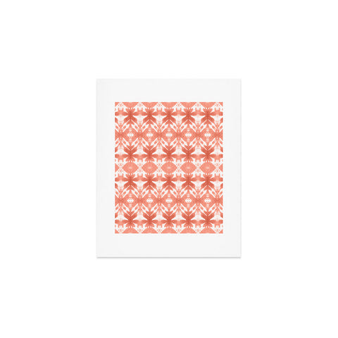 Wagner Campelo SHIBORI TRIBAL ROSE Art Print