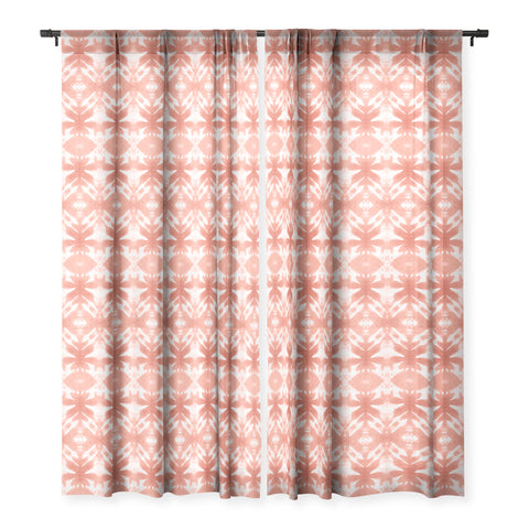 Wagner Campelo SHIBORI TRIBAL ROSE Sheer Non Repeat