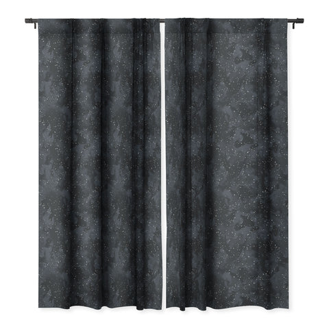 Wagner Campelo SIDEREAL BLACK Blackout Window Curtain
