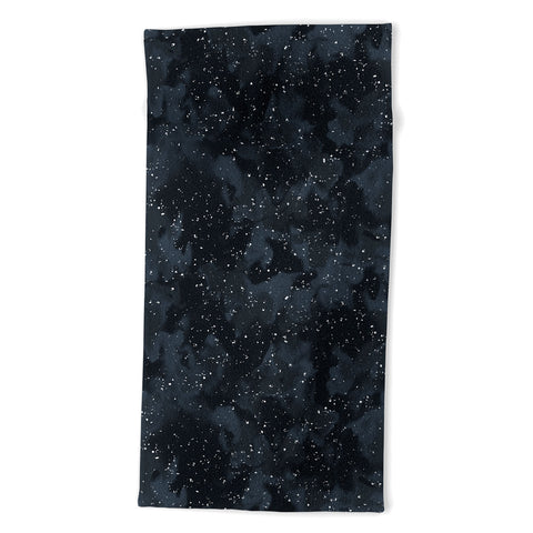 Wagner Campelo SIDEREAL BLACK Beach Towel