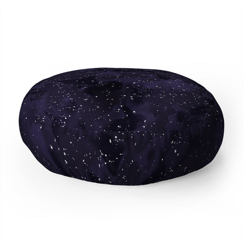 Wagner Campelo SIDEREAL CURRANT Floor Pillow Round